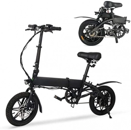 MEGAWHEELS Elektrofahrrad Klapprad 250W Elektrofahrräder Klappräder Faltrad Ebike mit 36V 7.5Ah Batterie, Geschwindigkeit Bis zu 25 km/h,14 Zoll, Geeignet für Erwachsene