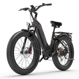 VAKOLE Fahrräder MG600 Plus Elektrofahrrad für Erwachsene, 26" X4.0 Fat Tire E-Bike, Bafang Motor 26" All Terrain Elektrofahrrad 48V 20Ah Samsung Akku (Grau)