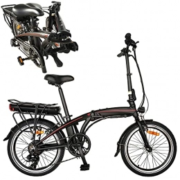 CM67 Elektrofahrräder Mountainbike Adult Ebike Stadt-Elektrofahrrad mit 3 Fahrmodi 250W Faltrad für Männer und Frauen Geeignet für Erwachsene Männer und Frauen