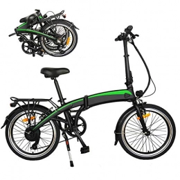 CM67 Elektrofahrräder Mountainbike Citybike Höhenverstellbares Elektrofahrrad Reines Faltrad mit 7-Gang-Getriebe Geeignet für Jugendliche und Erwachsene