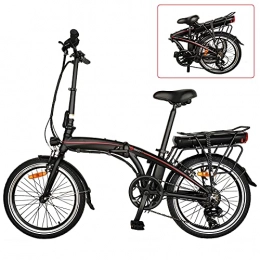 CM67 Elektrofahrräder Mountainbike Electric Bike Stadt-Elektrofahrrad mit 3 Fahrmodi Faltbares Elektrofahrrad Ideal für Kurztrips