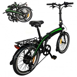 CM67 Elektrofahrräder Mountainbike Faltbares Elektrofahrrad Höhenverstellbares Elektrofahrrad Faltrad für Erwachsene mit 36V / 7, 5AH Batterie Geeignet für Jugendliche und Erwachsene