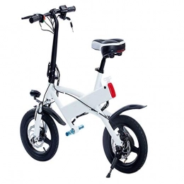 MXYPF Fahrräder MXYPF Klappbares E-Bike, 14-Zoll-Elektrofahrrad FR Erwachsene - Leichte Aluminiumlegierung 250 W-36 V / 7, 8 Ah Lithium-Batterie-Scheibenbremse - HChstgeschwindigkeit 25 Km / H