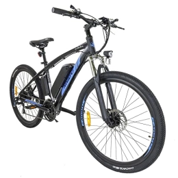 Farger Fahrräder MYATU 27, 5 Zoll Elektrofahrrad Mountainbike für Damen und Herren, E-Citybike mit 36V 12, 5AH Akku LCD-Display 21 Gang Schaltung und 250W Hinterradmotor