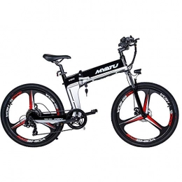 MYATU Elektrofahrräder MYATU Elektro-Mountainbike 26" Falt-City-E-Bike für Erwachsene 48V 250W 8AH Fettreifen Magnesiumlegierung Vollfederung