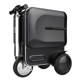 NAMENLOS 20"Smart Riding Luggage Scooter mit versteckter dehnbarer Stange, multifunktionaler Faltbarer Koffer 250W Motor 29.3L mit groer Kapazitt Robotergepck