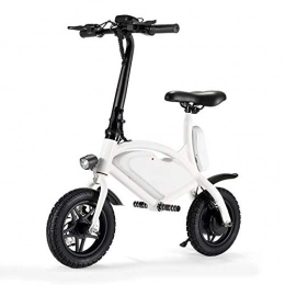 NBWE Elektrofahrräder NBWE Elektrisches Fahrrad, das den 12 Zoll-Lithium-elektrischen Fahrrad-Erwachsenen Zwei Rder 36V elektrischen schwanzlosen Bewegungsroller faltet