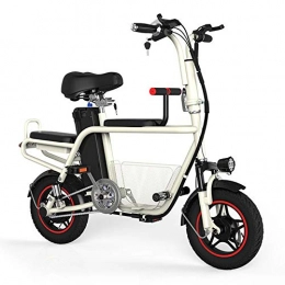 NBWE Fahrräder NBWE Elektroauto Mini Folding Electric Fahrrad Lithium Kleine Reise Eltern-Kind-Elektroroller 48V Suspension