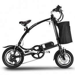 OTO Fahrräder OTO Elektrische Faltscheibe - 36V200W, Nenndrehzahl / 38KM / H - Gewicht 180KG - Batterielebensdauer 55KM, mit Monitor - Schwarz
