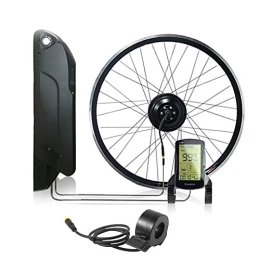 OUYA Umrüstsatz für Elektrofahrräder mit Batterie, bürstenloses E-Bike-Umrüstkit für 12,8 Ah 36 V 350 W für MTB- und Rennräder,29