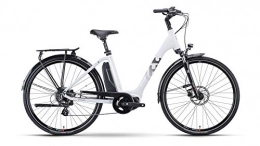 Pexco Fahrräder Pexco Husqvarna Eco City 1 Shimano Steps Elektro Fahrrad 2021 (28" Wave M / 52cm, White / Bronze)