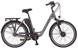 Prophete Fahrräder Prophete Damen GENIESSER e9.5 City E-Bike 26" Elektrofahrrad grau matt RH 49 cm