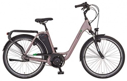 Prophete Fahrräder Prophete Damen GENIESSER e9.7 City E-Bike 26" Elektrofahrrad grau matt RH 46 cm