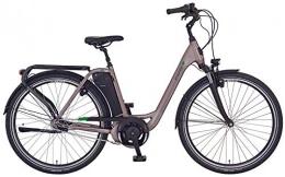 Prophete Fahrräder Prophete Damen GENIESSER e9.7 City E-Bike 28" Elektrofahrrad grau matt RH 49 cm