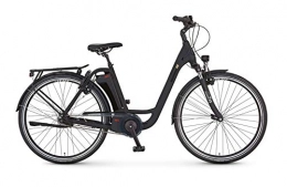Prophete Fahrräder Prophete Damen GENIESSER e9.8 City E-Bike 28" Elektrofahrrad schwarz matt RH 49 cm