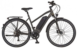 Prophete Fahrräder Prophete E-Bike, 28", Entdecker e8.7, AEG EcoDrive Mittelmotor, 36V, 250 W, max. 50 Nm, SHIMANO 8-Gang Kettenschaltung, AEG Downtube-Akku Lithium-Ionen 36V, 10, 4 Ah (374Wh), Alu-Trekking-Premium-Rahmen