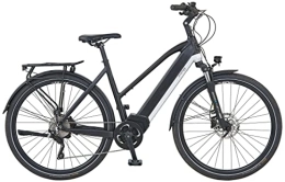 Prophete Elektrofahrräder Prophete E-Bike 28", eSUV für Damen und Herren, Elektrofahrrad mit AEG ComfortDrive, Farbe schwarz / silber