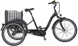 Prophete Fahrräder Prophete E-Bike Dreirad, 26", NAVIGATOR 3R, Vorderradmotor, 36V, 250 W, max.30 Nm, SAMSUNG SideClick Lithium-Ionen, 36 V, 10, 4 Ah (374Wh), PROMAX Alu-V-Bremse, Rcktrittbremse, Alu-3 Rad-Rahmen, 46cm RH