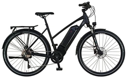Prophete Fahrräder Prophete E-Bike Entdecker für Damen und Herren, Trekking Elektrofahrrad 28", AEG ComfortDrive, Farbe schwarz matt