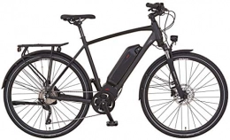 Prophete Fahrräder Prophete ENTDECKER Sport Trekking E-Bike 28" Herren Elektrofahrrad, schwarz matt, RH 55 cm