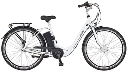 Prophete Fahrräder Prophete Geniesser 21.ESC.30 City E-Bike 28" | Unisex Elektrofahrrad – für Damen und Herren | BLAUPUNKT Vorderradmotor | weiß