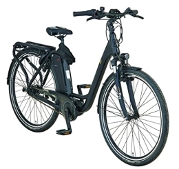 Prophete Elektrofahrräder Prophete Geniesser E-Bike AEG ComfortDrive | Erwachsenen E Bike Herren / Damen | Elektrofahrrad unisex | Pedelec City-E-Bike | Fahrrad 28 Zoll | Citybike mit Mittelmotor | ‎Schwarz matt