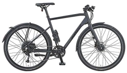 Prophete Fahrräder Prophete Herren URBANICER 21.EMU.10 City E-Bike 28" AEG EasyDrive Mini, schwarz matt, RH 55 cm