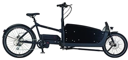 Prophete Fahrräder Prophete Unisex – Erwachsene Cargo 22.ETL.20 E-Bike 20" / 26" AEG ComfortDrive, schwarz matt