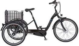 Prophete Fahrräder Prophete Unisex – Erwachsene Cargo 3R E-Bike 24" / 26" 20.ESL.10, schwarz, RH 46