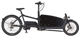 Prophete Fahrräder Prophete Unisex – Erwachsene Cargo ETL.20 E-Bike 20" / 26" AEG ComfortDrive, schwarz, RH 48