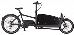 Prophete Fahrräder Prophete Unisex – Erwachsene Cargo Plus ETL.10 E-Bike 20" / 26" AEG ComfortDrive, schwarz, RH 48