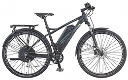 Prophete Fahrräder Prophete Unisex – Erwachsene eSUV 21.EMS.10 E-Bike 29" AEG EasyDrive+ | Disc | 9-Gang, schwarz matt, RH 48