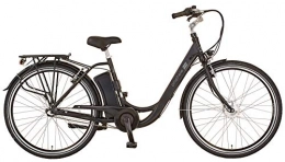 Prophete Elektrofahrräder Prophete Unisex – Erwachsene GENIESSER 20.ESC.30 City E-Bike 28" BLAUPUNKT VR-Motor, schwarz, RH 48
