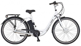 Prophete Fahrräder Prophete Unisex – Erwachsene GENIESSER 21.ESC.30 City E-Bike 28" BLAUPUNKT VR-Motor | 3 Gang, weiß, RH 48