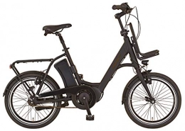 Prophete Fahrräder Prophete Unisex – Erwachsene URBANICER ETU.10 Urban E-Bike 20" AEG EcoDrive C, schwarz, RH 46