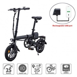 QHTC Falt E-Bike, Folding elektrisches Fahrrad mit USB-Anschluss, Hchstgeschwindigkeit 35 MPH tragbare Falten Fahrrad fr Sport im Freien Radfahren trainieren Reise Und Commuting