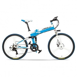 Qinmo Fahrräder Qinmo 26-Zoll-Elektro-Fahrrad, abnehmbare versteckte Lithium-Batterie, vorne und hinten Scheibenbremsen, geeignet for Männer, Frauen, Outdoor-Sport Reiten (Color : D)