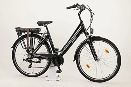 Ragos Fahrräder Ragos Hollandia Deluxe 28 Zoll City E-Bike 7-Gang Kettenschaltung Mittelmotor 504 Wh Akku schwarz