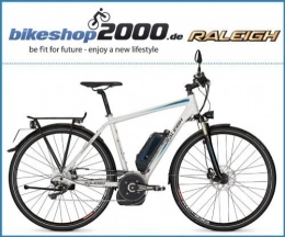 Raleigh Fahrräder Raleigh Elektro Stoker B40 Premium 28", 10-Gang, 8 Ah, Center, Diamant