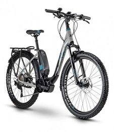 RAYMON Fahrräder RAYMON Crossray E 5.5 Street Pedelec E-Bike Trekking Fahrrad grau / schwarz / orange 2020: Größe: 44 cm