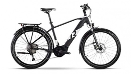 RAYMON Elektrofahrräder RAYMON Crossray E 6.0 27.5'' Pedelec E-Bike Trekking Fahrrad schwarz / weiß 2021: Größe: 52 cm / L