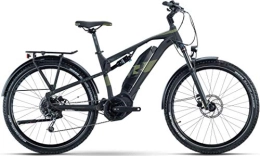 RAYMON Elektrofahrräder RAYMON Crossray E FS 4.0 27.5'' Pedelec E-Bike Trekking Fahrrad schwarz / grün 2021: Größe: 56 cm / XL