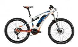 RAYMON Fahrräder RAYMON E-Seven Fullray 6.0 27.5'' Pedelec E-Bike MTB weiß / orange 2019: Größe: 52cm