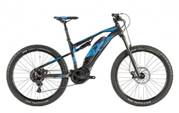 RAYMON Elektrofahrräder RAYMON E-Seven Trailray 7.0 27.5'' Pedelec E-Bike MTB schwarz / blau 2019: Größe: 48cm