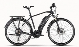 RAYMON Fahrräder RAYMON E-Tourray 5.5 Pedelec E-Bike Trekking Fahrrad grau / weiß 2019: Größe: 52cm