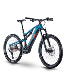 RAYMON Elektrofahrräder RAYMON Fullray E-Seven 7.0 27.5'' Pedelec E-Bike MTB blau / orange 2021: Größe: 48 cm / L