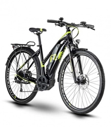 RAYMON Fahrräder RAYMON Tourray E 4.0 Damen Pedelec E-Bike Trekking Fahrrad schwarz / grün 2020: Größe: 48 cm