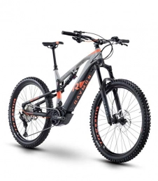 RAYMON Elektrofahrräder RAYMON Trailray E-Seven 10.0 27.5'' Pedelec E-Bike MTB grau / orange 2020: Größe: 44 cm