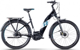 RAYMON Fahrräder RAYMON UrbanRay E 7.0 Wave Unisex Pedelec E-Bike City Fahrrad schwarz / weiß 2021: Größe: 44 cm / S