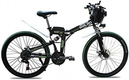 RDJM Fahrräder RDJM Ebike e-Bike, 26-Zoll-Elektro-Mountainbike, Faltbare und beweglich 48V 500W 13Ah Lithium-Ionen-Batterie, Scheibenbremse Hybrid Reclining / Rennrad, Erwachsene Radfahren Heimtrainer (Farbe: rot)
